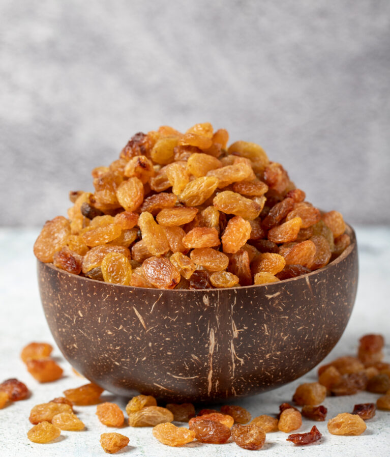 Our Golden Raisins are naturally sun-dried from select seedless grapes, offering a sweet taste and rich golden hue. Soft, chewy, and full of natural energy, they’re perfect for snacking, baking, and culinary use. Packed with essential nutrients and antioxidants, they bring purity, freshness, and quality to every bite.