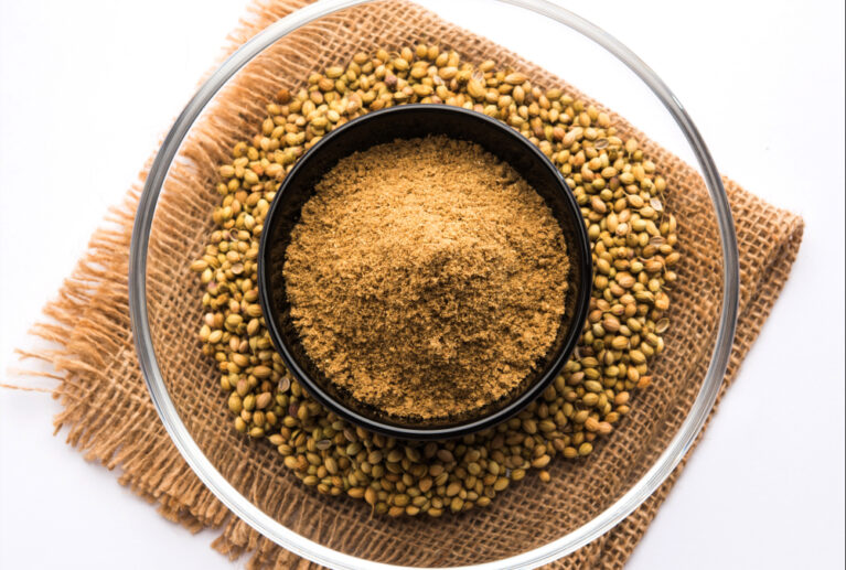 Our Coriander Powder is made from select, high-quality coriander seeds, offering a warm aroma and fresh, citrusy flavor. Finely ground to preserve natural oils, it enhances the taste of curries, soups, and spice blends. Naturally processed and chemical-free, it ensures purity, freshness, and authentic flavor in every batch.